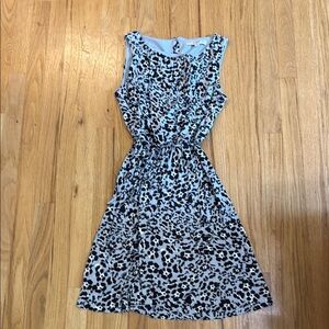Floral Print Sleeveless Dress